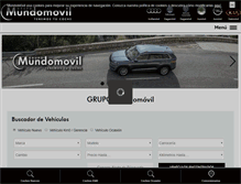 Tablet Screenshot of mundomovil.com
